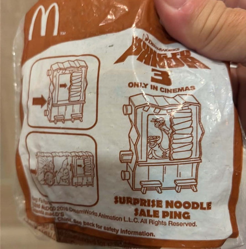 Mcdonald 2016 sorpresa - sorpresa, noodle