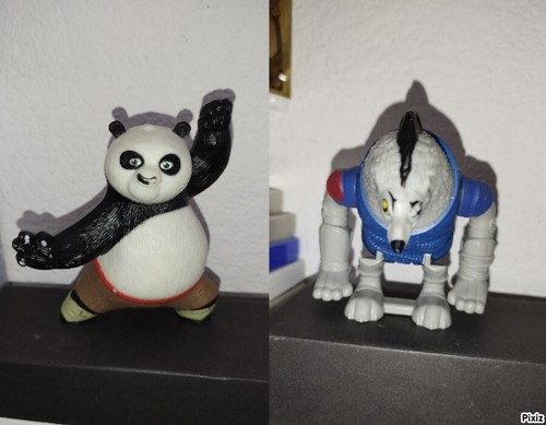 Lot figurine kung panda - lot,